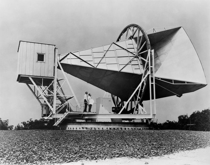 The Holmdel horn antenna in New Jersey