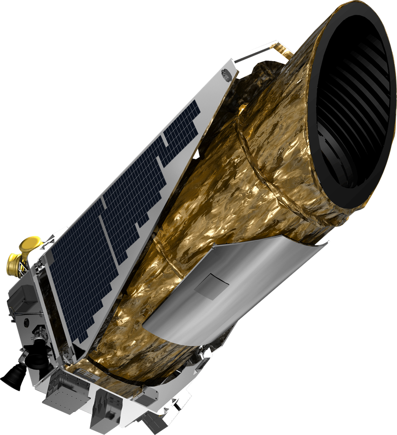 Illustrasjon av romfartøyet Kepler-romteleskopet
