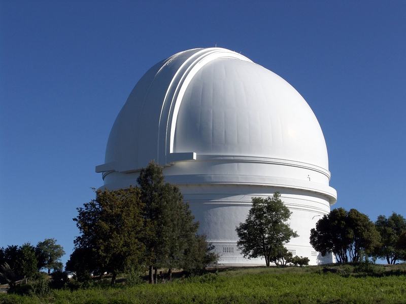 Palomar Observatory, home of the Samuel Oschin telescope used to discover Sedna