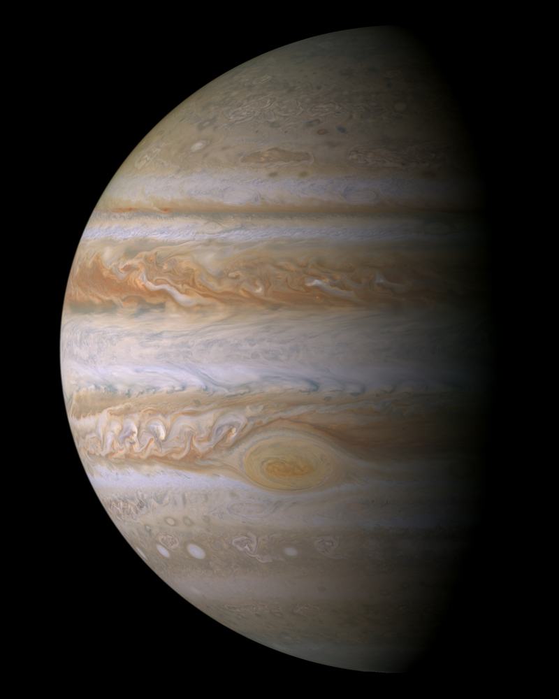 Jupiter fotografert av romsonden Cassini